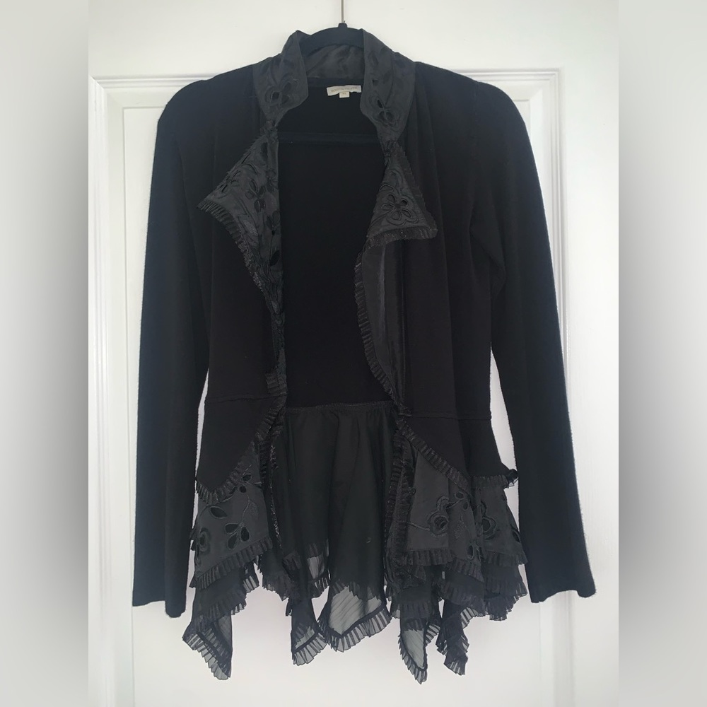 Chic black Boston Proper lace jacket
